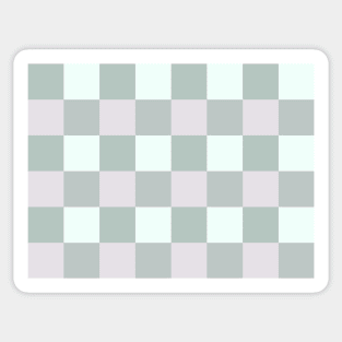 Silvervision Checkerboard Print 3 Sticker